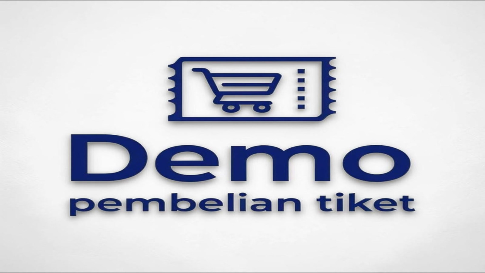 Demo pembelian tiket online di tipotix
