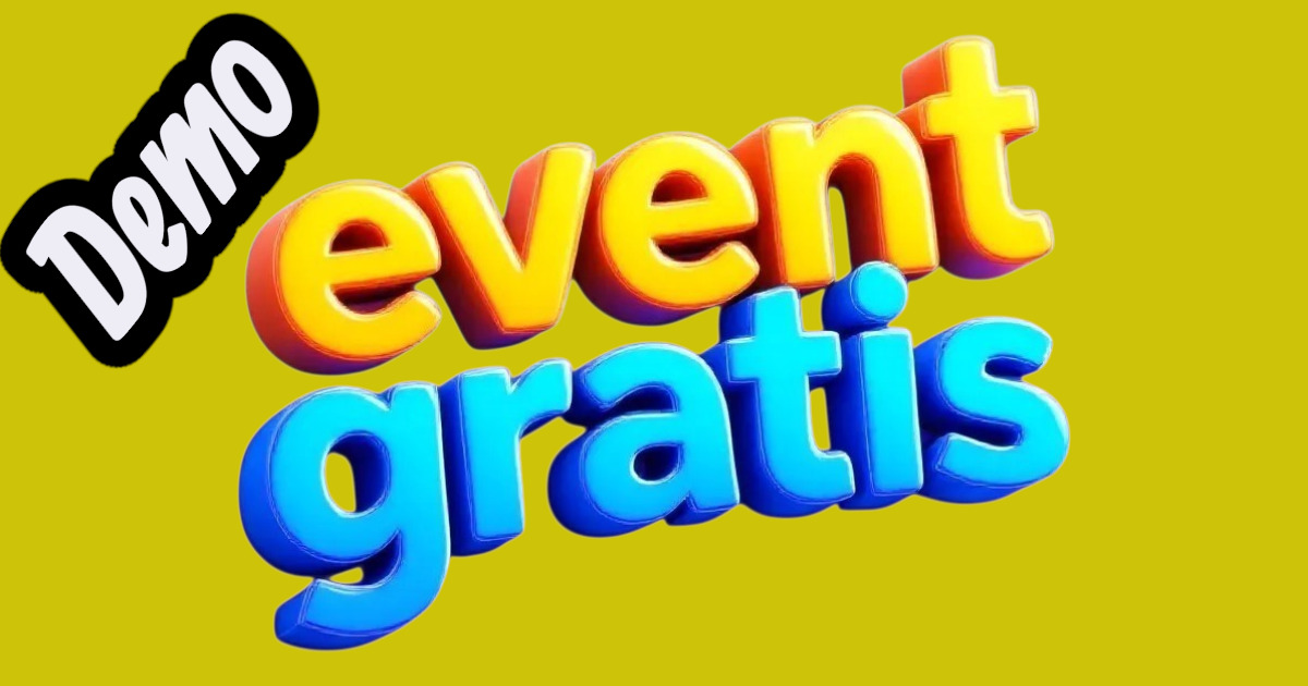 Demo event gratis
